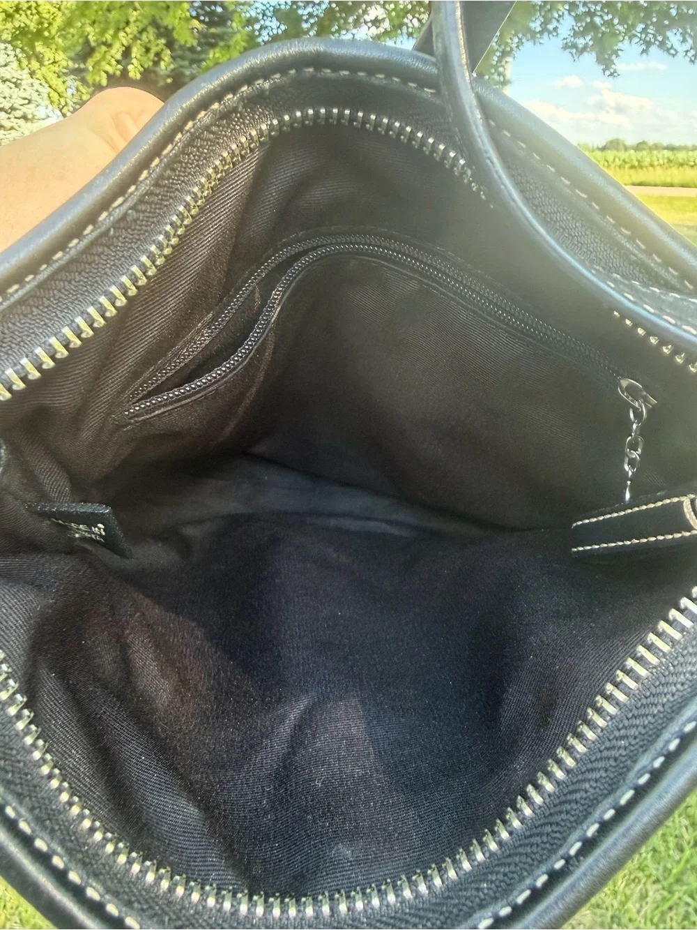 Coach Y2K Soho Swingpack Crossbody in Signature Jacquard w/ Matching Coin Purse - Picture 5 of 8